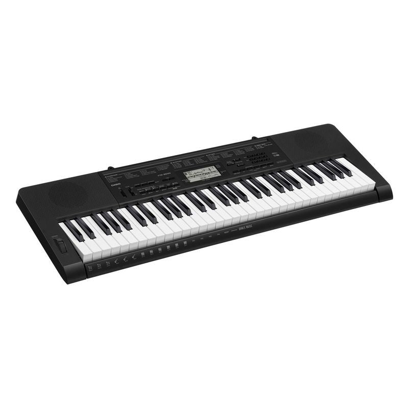 Teclado personal Casio CTK-3500 - sin fuente de poder