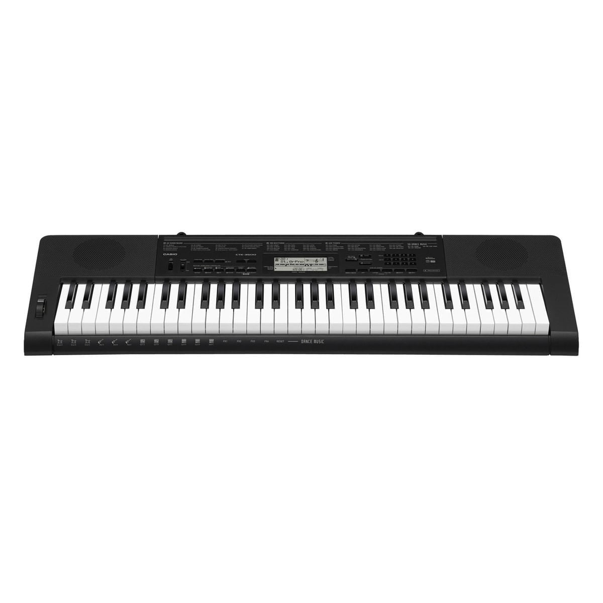 Teclado personal Casio CTK-3500 - sin fuente de poder