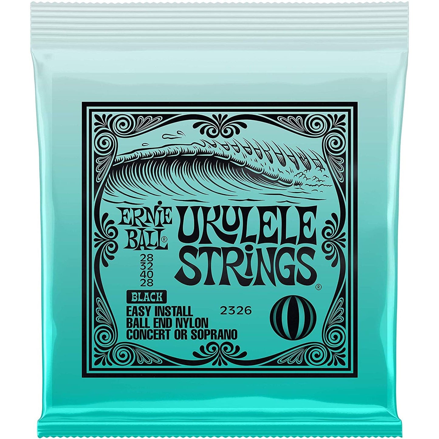 Cuerdas de nylon para Ukelele Ernie Ball P02326 - Concert/Soprano