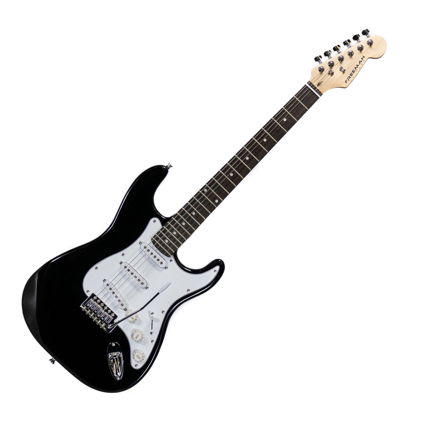 Pack de guitarra eléctrica Freeman Rockstarter - Black