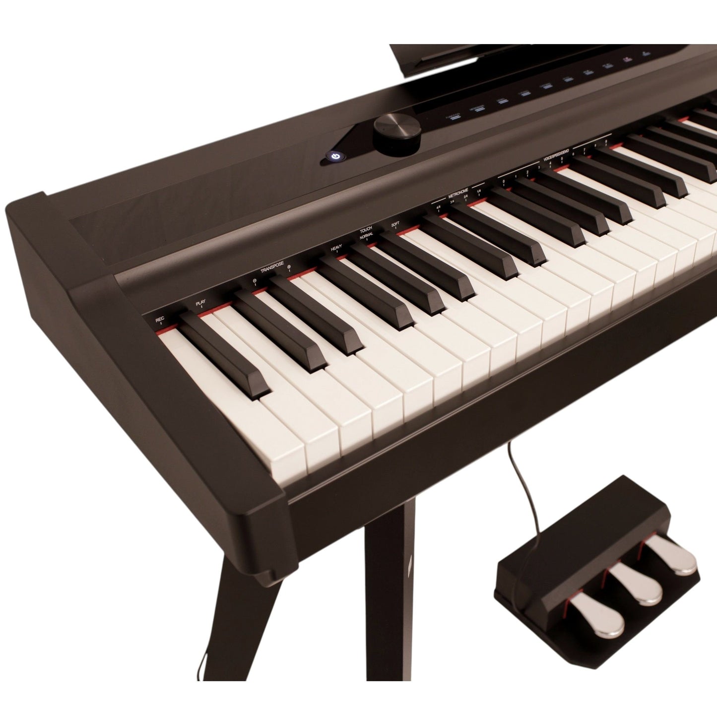Piano digital P-20 Walters negro con stand