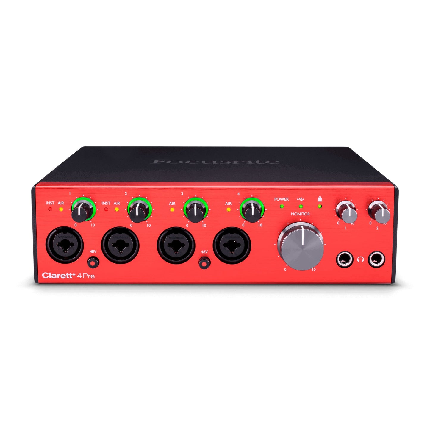 Interfaz de Audio Focusrite Clarett+ 4Pre