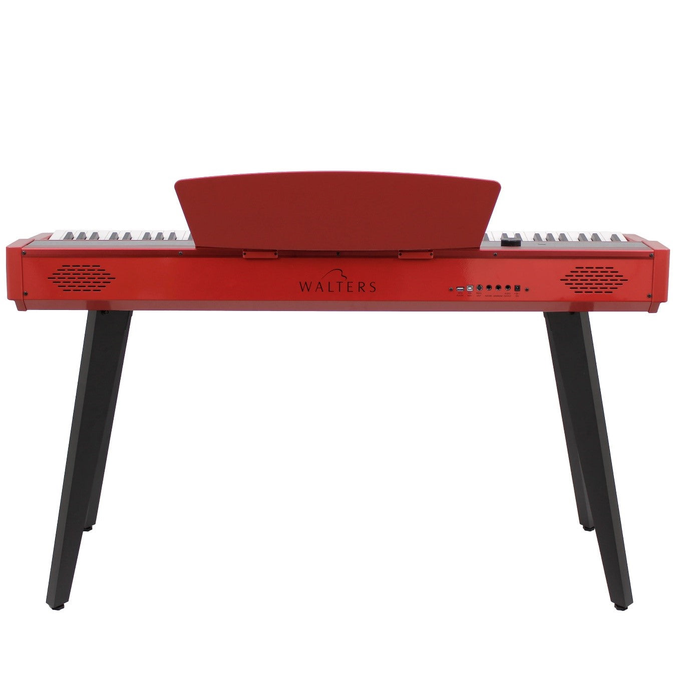 Piano digital P-20 Walters rojo con stand