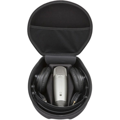 Pack de micrófono y audífonos Samson USB C01U/SR850 Pro Recording/Podcast