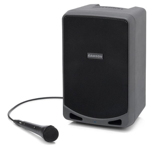 Caja acústica activa Samson XP106 con micrófono y bluetooth