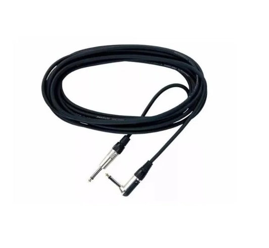 Cable de instrumento Rockcable RCL30256 D7 - 6 metros punta con ángulo