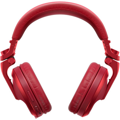 Audífonos Dj Pioneer DJ HDJ-X5BT R color rojo