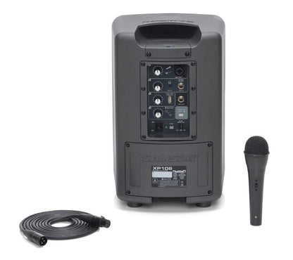 Caja acústica activa Samson XP106 con micrófono y bluetooth