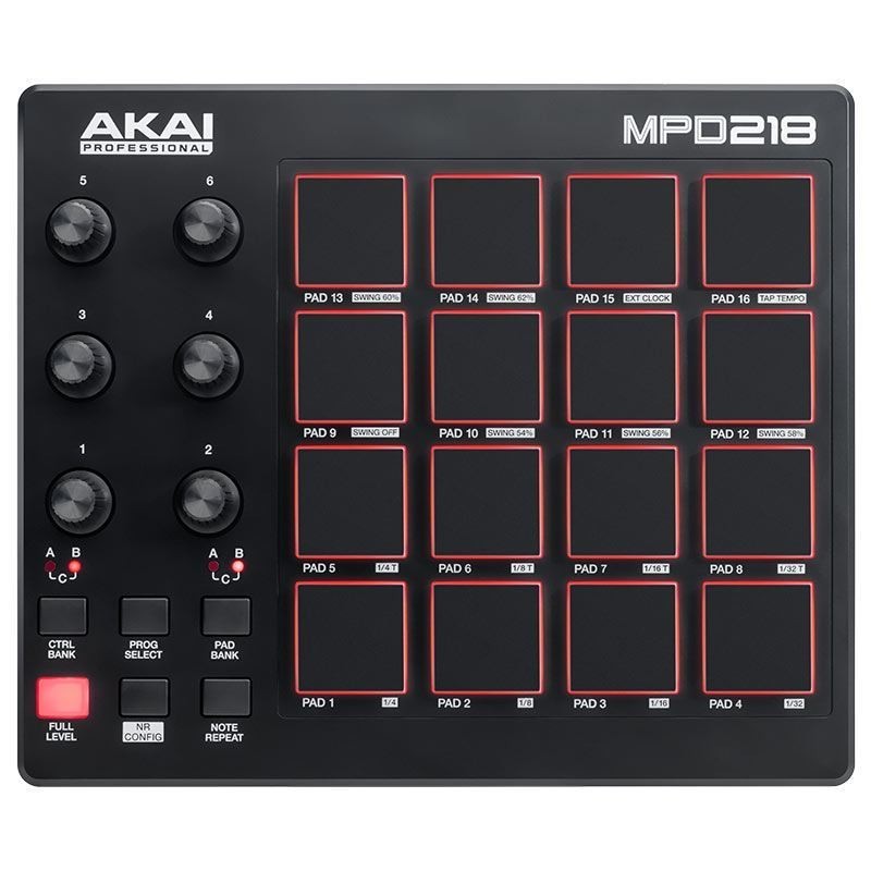 Akai MPD 218 - Controlador MIDI Pad